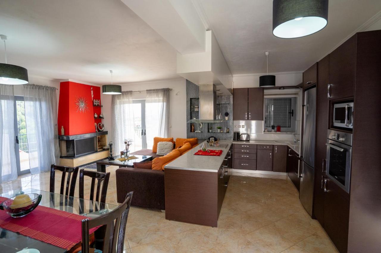 Ocean View Villa Kinetta  Bagian luar foto