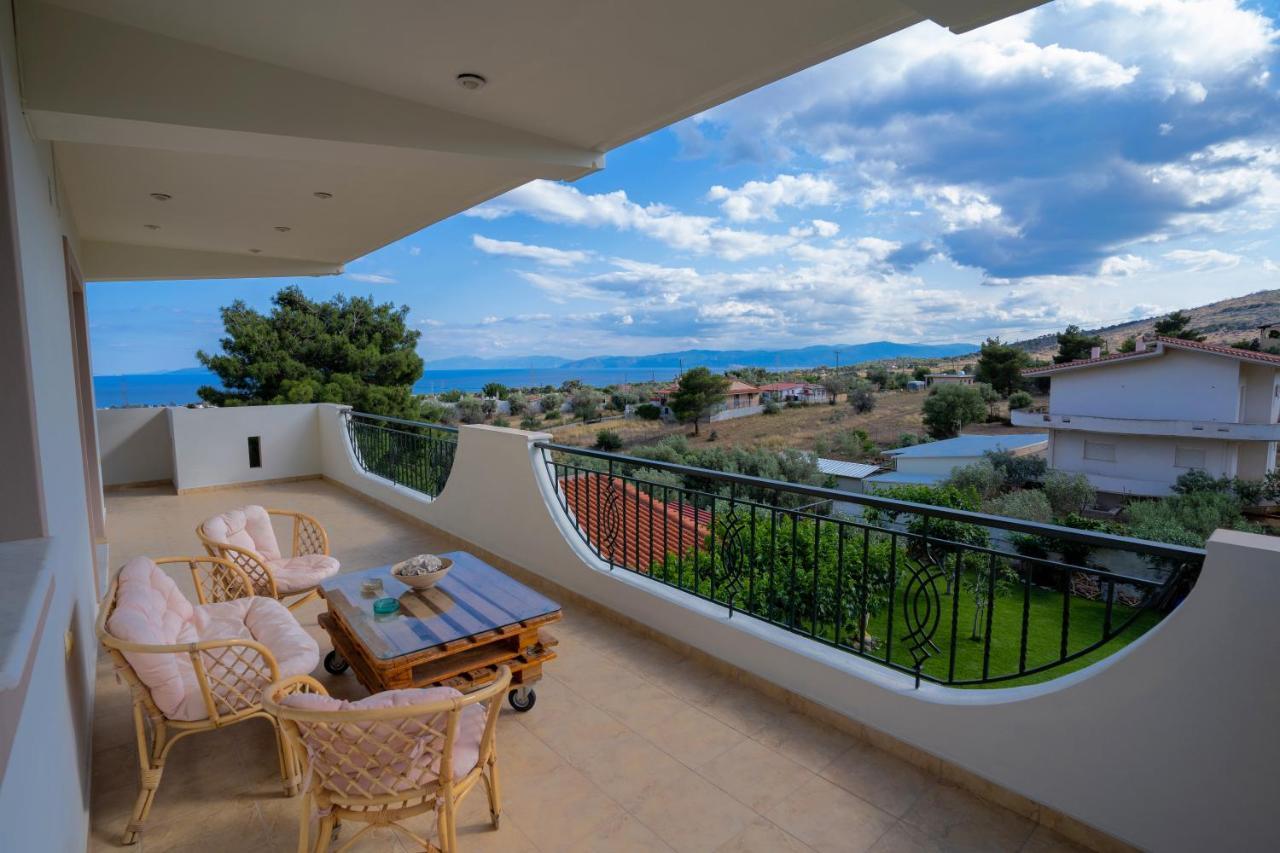 Ocean View Villa Kinetta  Bagian luar foto