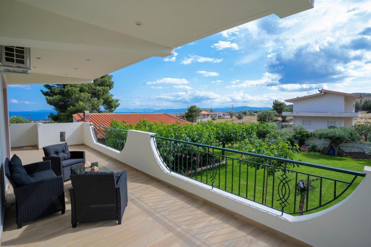 Ocean View Villa Kinetta  Bagian luar foto